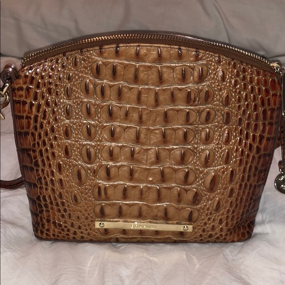 Mini Duxbury Toasted Almond Brahmin Bag - Picture 2 of 8